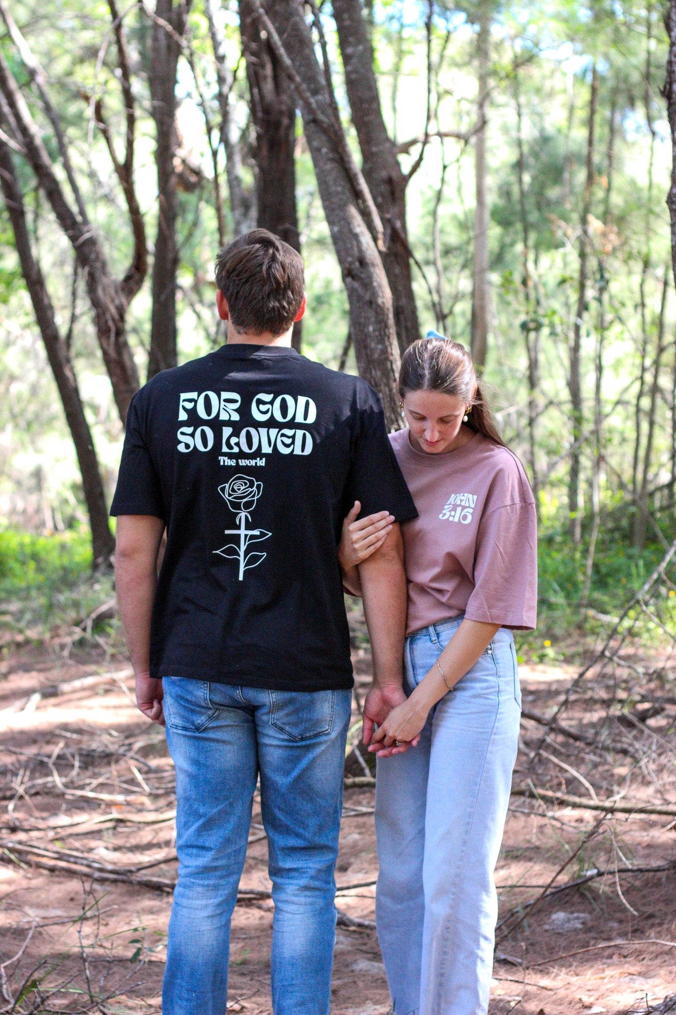 For God So Loved - Oversized T-Shirt (Valentine's Day Edition)